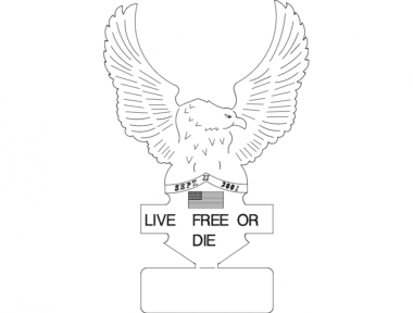 Eagle 91101 DXF File, Free Vectors File