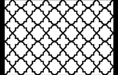 Turkish Pattern DXF File, Free Vectors File