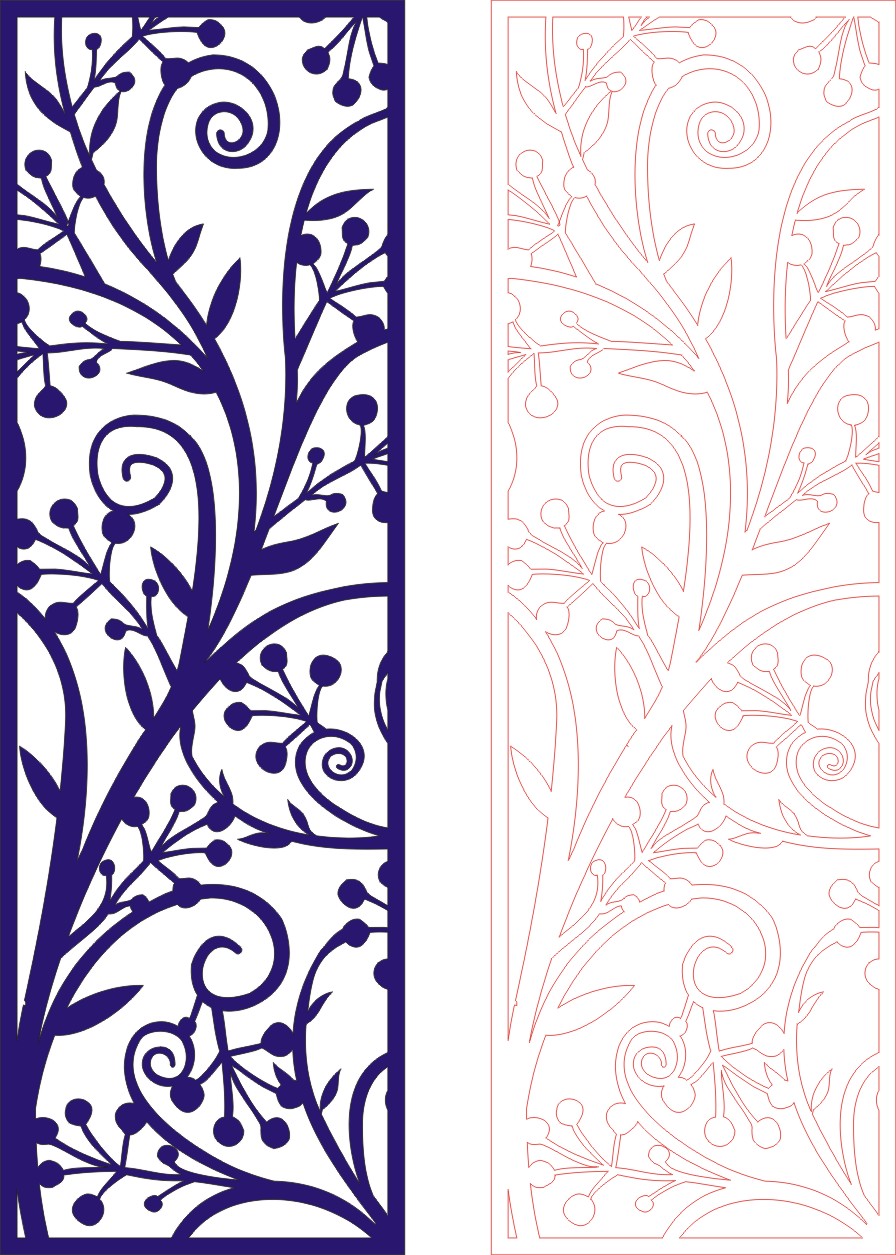 Wall Pattern Panel Design Aaa-97 Free Vector Free Vectors