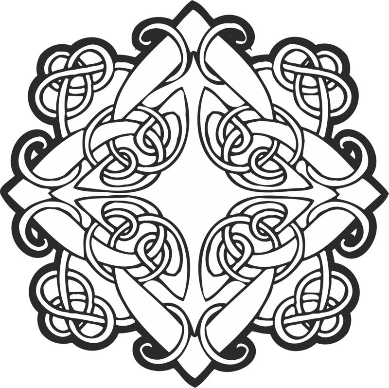 Celtic Ornament Vector Free Vector Free Vectors