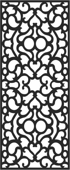 Pattern Wrought Iron 012 CDR File Free Vectors