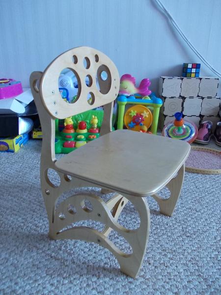 Children Chair Diy 3D Puzzle Free Vector Free Vectors