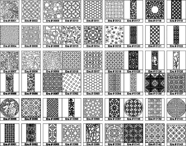 Huge Collection Of High Quality Patterns CDR File Free Vectors