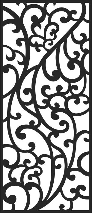 Wrought Iron-031 CDR File Free Vectors