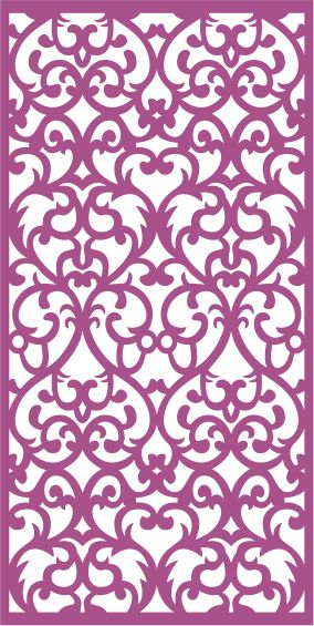 Abstract Panel Pattern Floral CDR File Free Vectors
