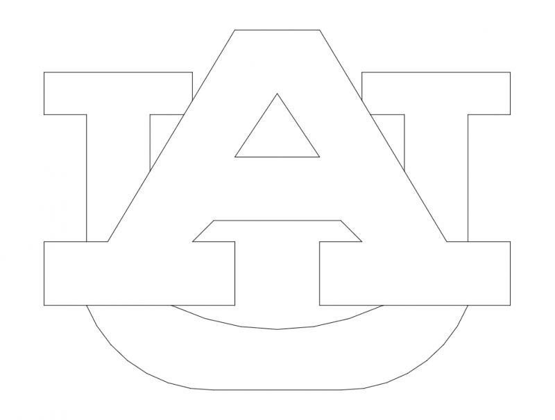 Auburn Logo DXF File Free Vectors