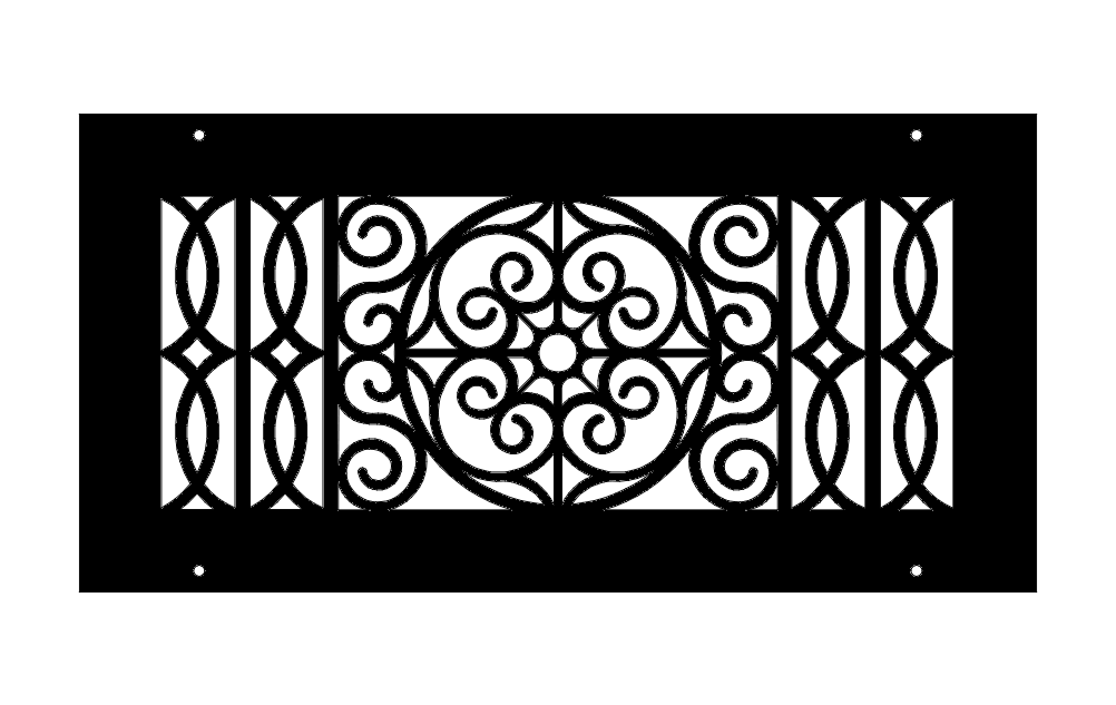 Classic Pattern DXF File Free Vectors