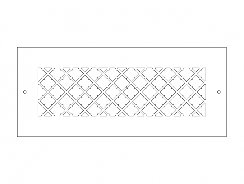 14×6 New Pattern DXF File Free Vectors