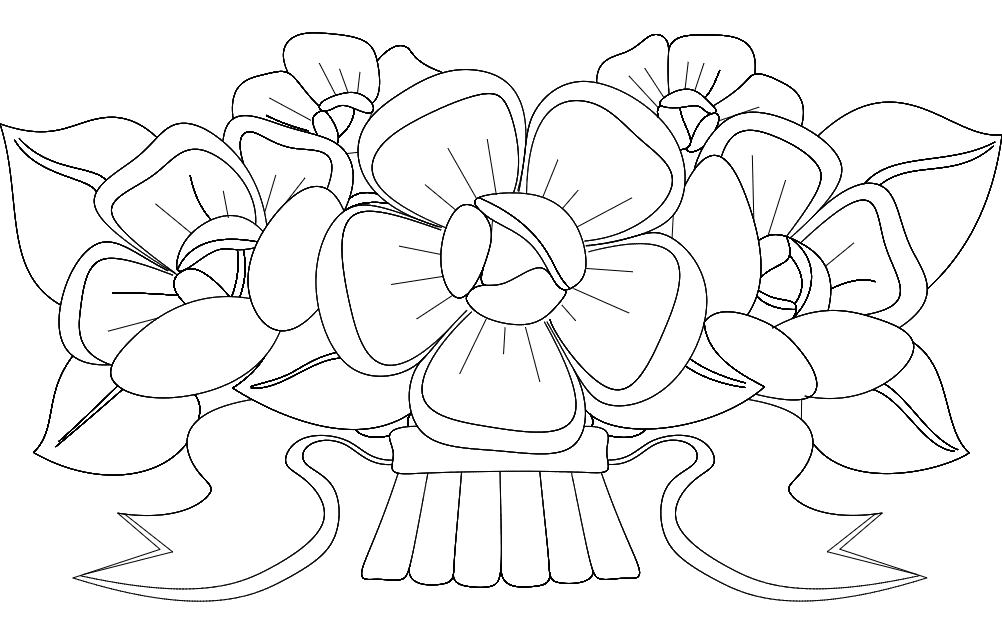 Flower Design 3 DXF File Free Vectors