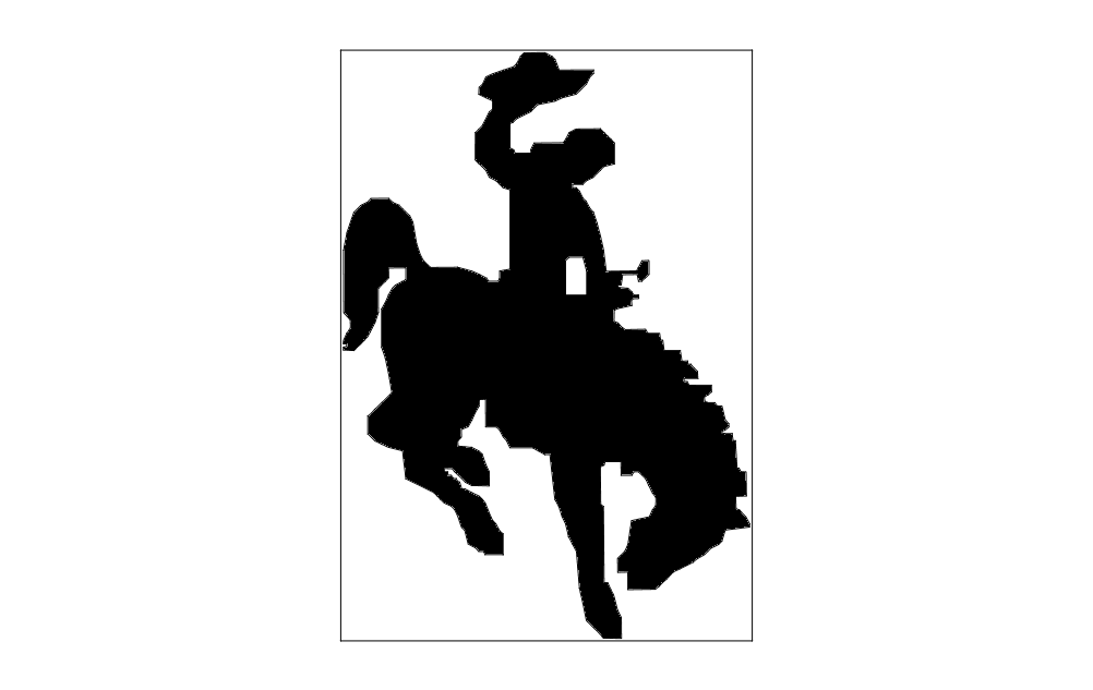 Horse And Rider DXF File Free Vectors