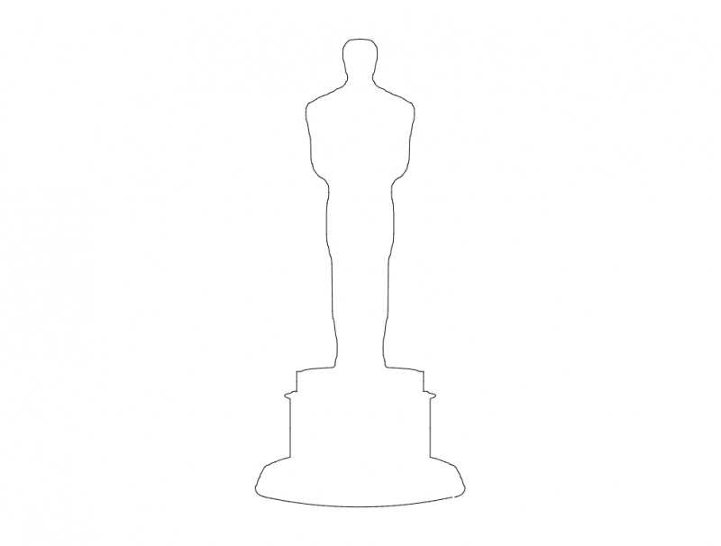 Oscar 1 DXF File Free Vectors